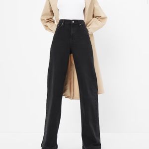 GAP High Rise Stride Wide-Leg Jeans